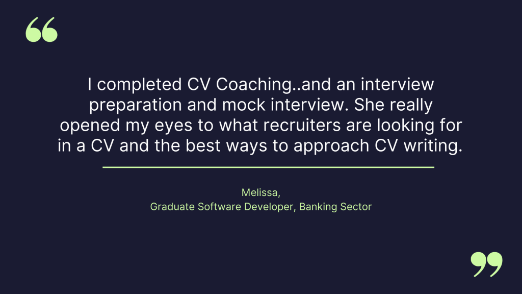 Graduate Testimonial